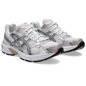 Asics Unisex White Neutral Pink GEL-1130 Sneakers Size Men's 9 Women's 10.5